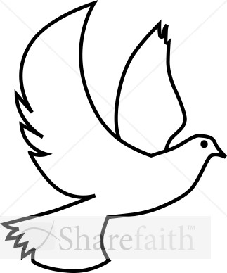 323x388 Holy Spirit Dove Drawing Clipart Panda
