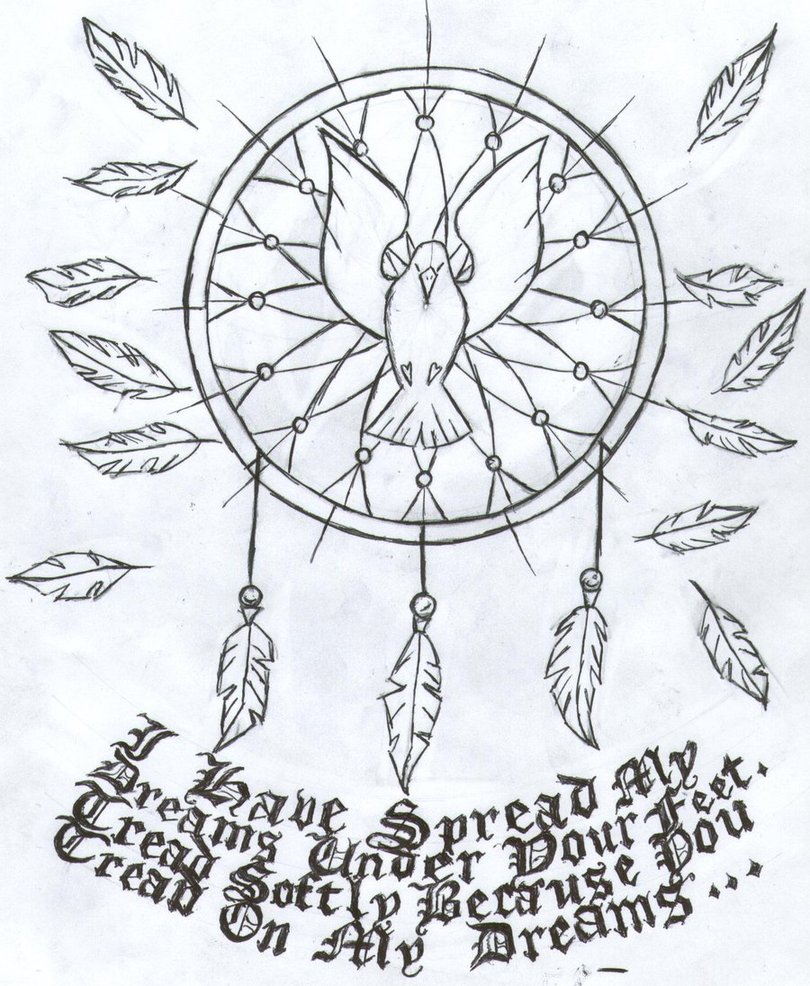 810x986 Holy Spirit Dreamcatcher By Nevermonkey