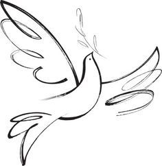 236x242 Images For Gt Holy Spirit Dove Drawing Church Decor