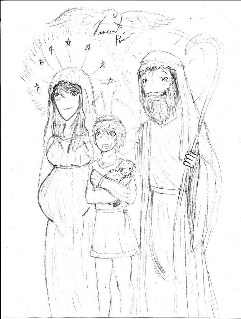 778x1028 The Holy Family By Vincethehermit
