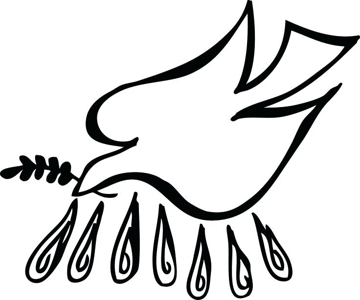 Holy Spirit Dove Drawing at GetDrawings | Free download