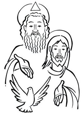 Holy Trinity Drawing at GetDrawings | Free download