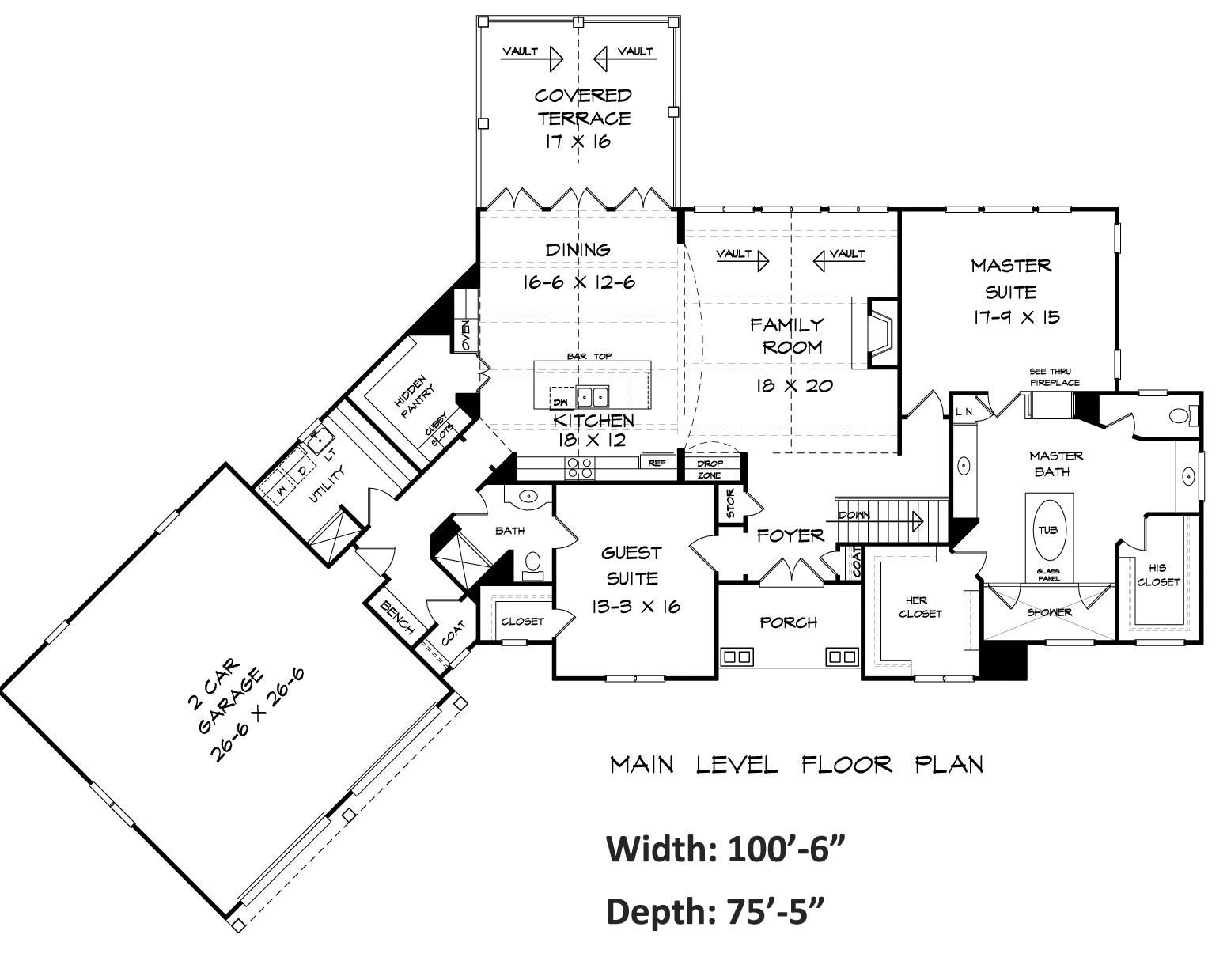 1551x1239 Bentwater House Plan Blueprints Architecural Drawings Home