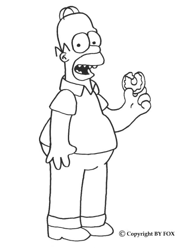 638x850 The Simpsons Coloring Pages