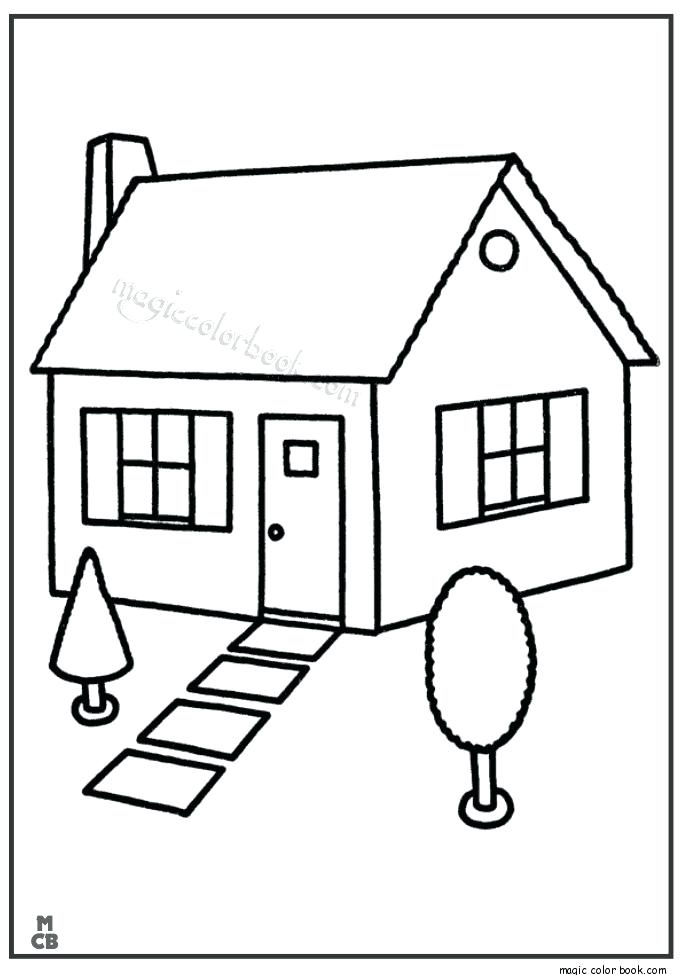 685x975 Home Coloring Pages Kids Under Houses And Homes Coloring Pages My