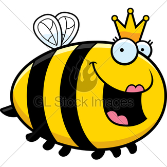 325x325 Happy Cartoon Bee Gl Stock Images