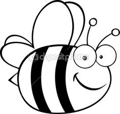 236x224 Honey Bee Black And White Clipart