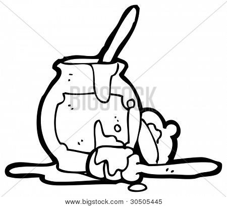 450x410 Honey Pot Cartoon Image Amp Photo Bigstock