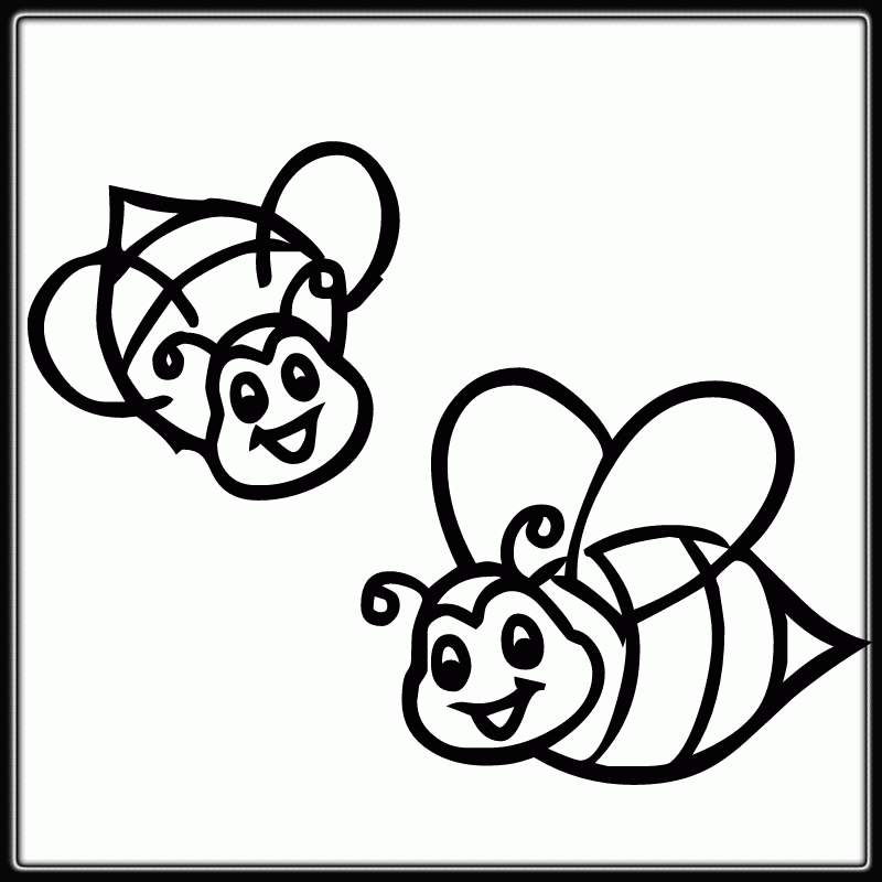 800x800 Drawn Bees Small Kid