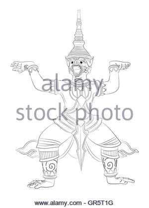 300x420 Buddha Statue, Line Drawing Stock Vector Art Amp Illustration