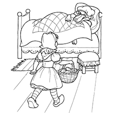 230x230 Top 10 Free Printable Little Red Riding Hood Coloring Pages Online