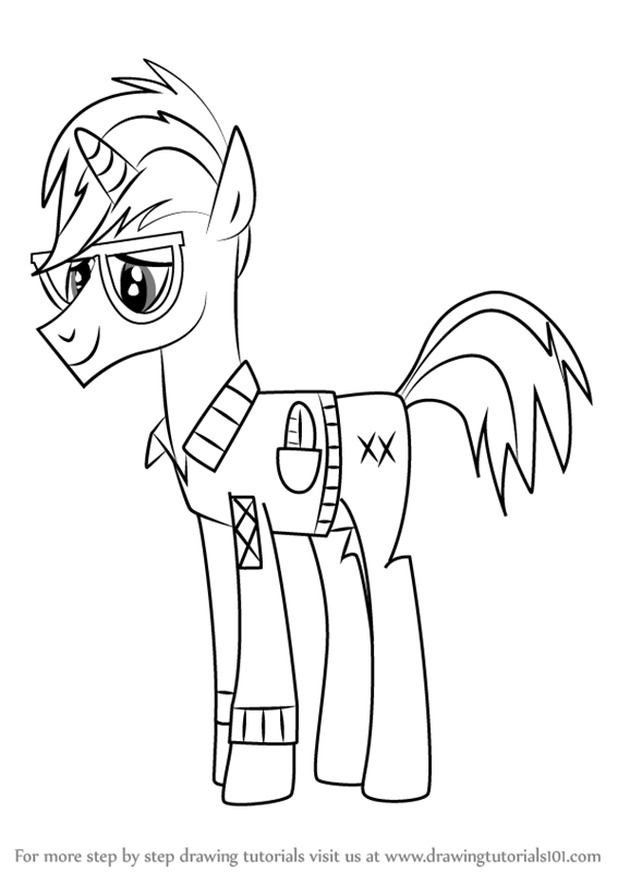 567x800 Learn How To Draw Trenderhoof From My Little Pony