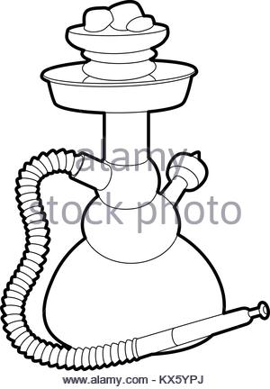 300x432 Hookah Black Symbol Icon Logo Set Stock Vector Art Amp Illustration