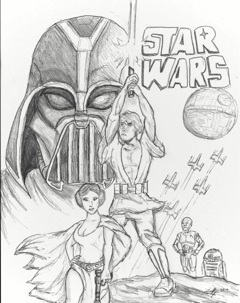 795x1005 Retro Starwars