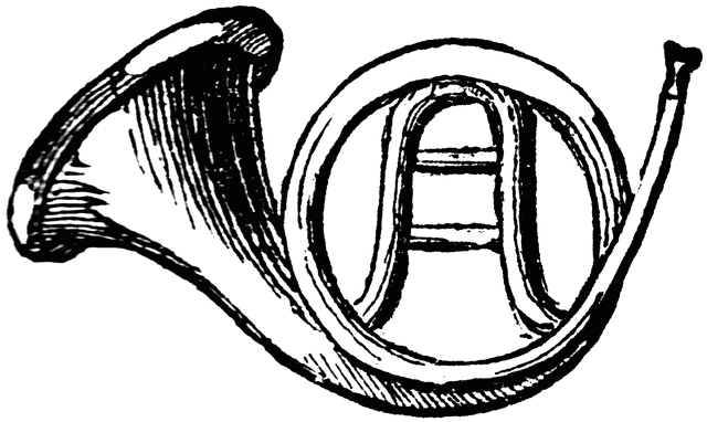 640x382 French Horn Clipart Etc
