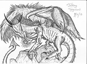 300x220 Horned Lizard Drawings Fine Art America