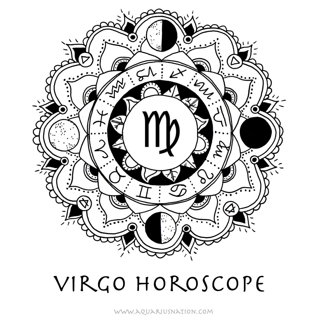 1080x1080 Virgo Woman Drawing
