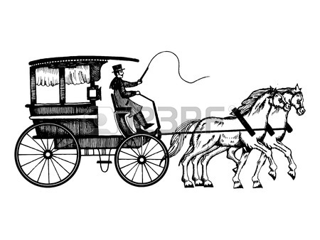 450x338 298 Horse Drawn Carriages Stock Illustrations, Cliparts