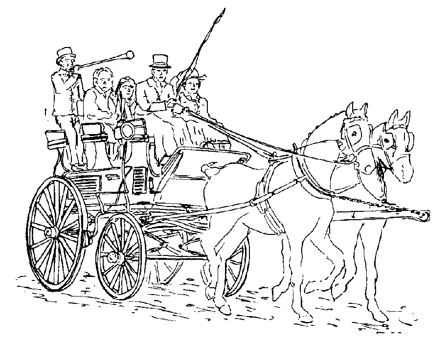 Horse And Buggy Drawing at GetDrawings | Free download