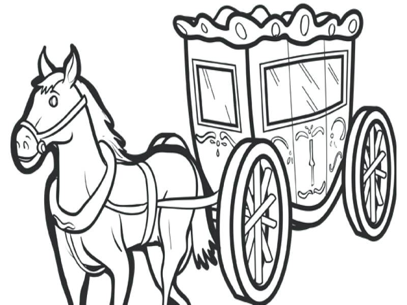 800x600 Horse And Carriage Coloring Pages Coloring Pages And Book Horse