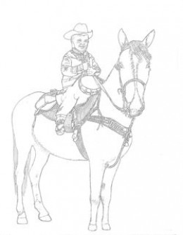 260x334 Western Coloring Pages