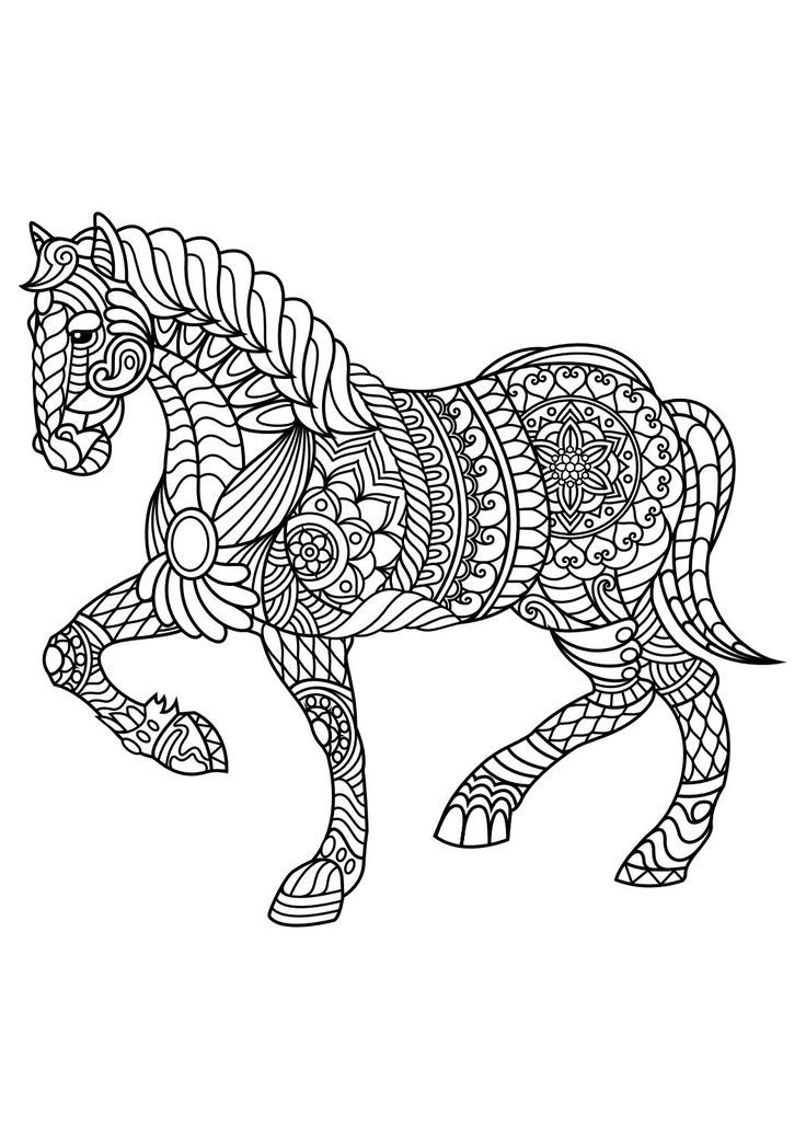736x1040 9 Best Horses Images On Coloring Books, Colouring Book