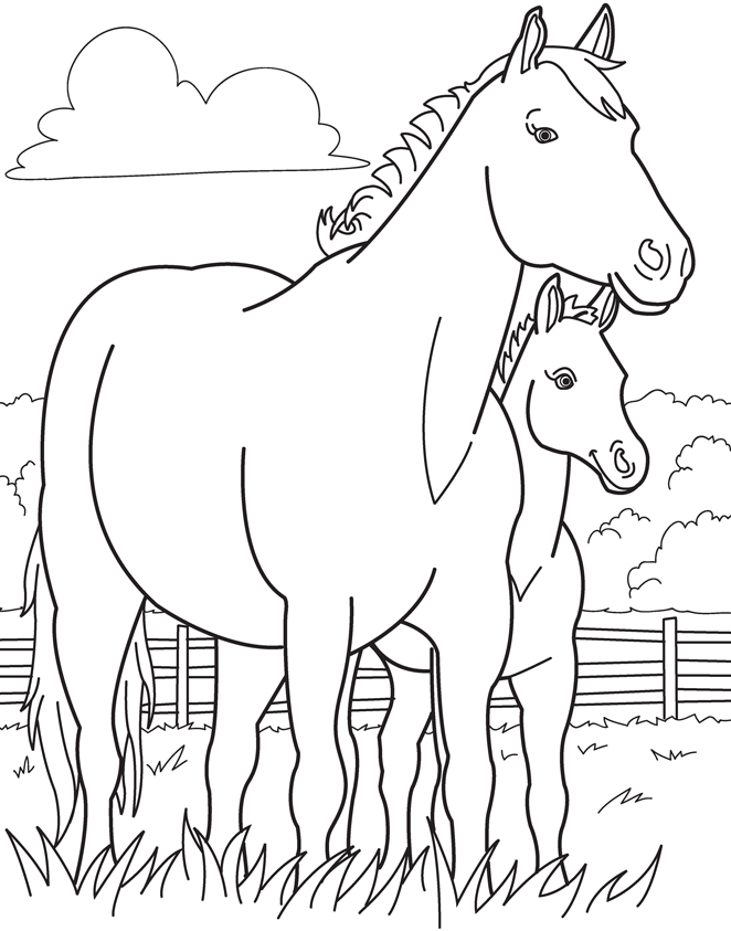662x843 Running Horse Coloring Book Pictures