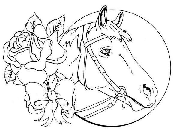 600x449 Lovely Horse Colouring Games Coloring Pages For Girls Coloring