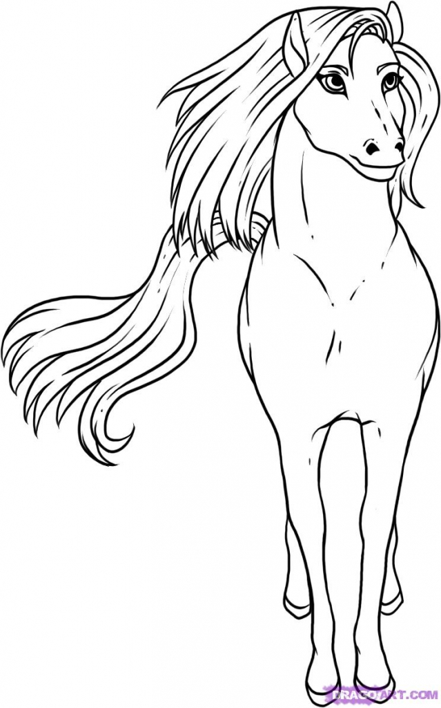 639x1024 Horse Drawing For Kids How To Draw A Simple Horse Step Step Farm