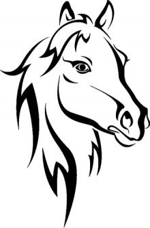 220x333 Horse Coloring Pages For Young Equestrian Enthusiasts Properties