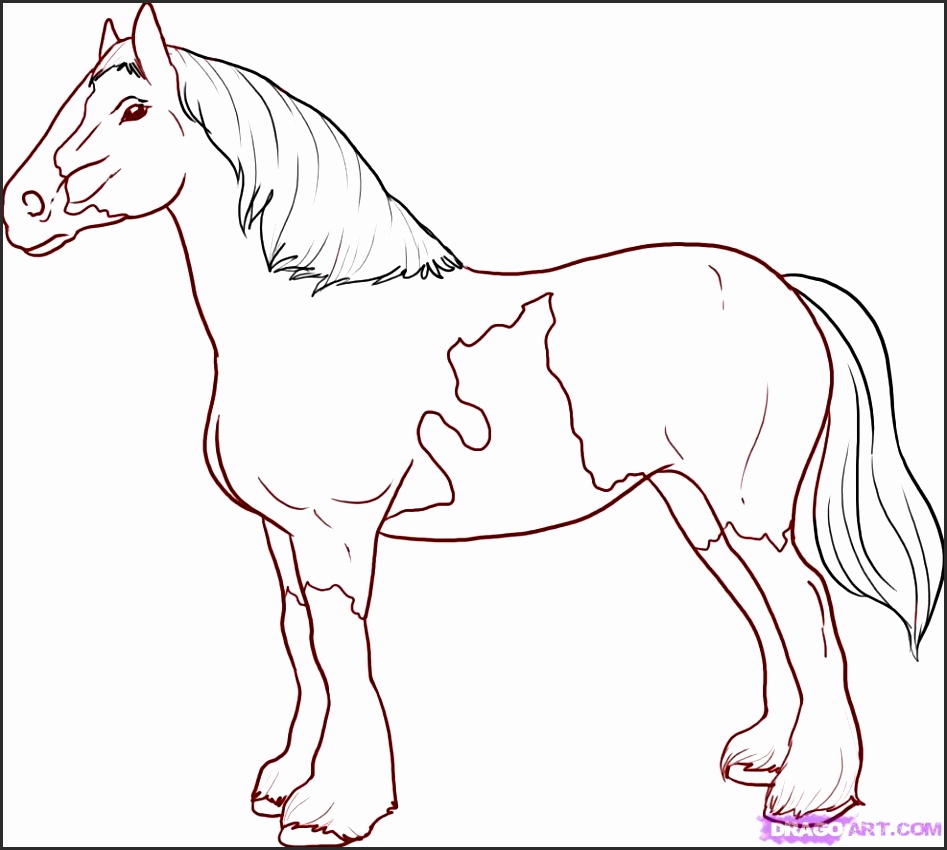 947x850 Easy Drawing Of A Horse U2fsb Unique Easy Horse Drawings In Pencil