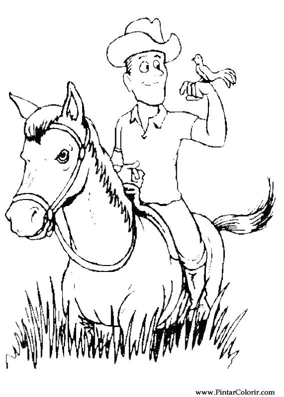 567x794 Paint Horse Coloring Pages Paint Colour Horses Drawing American