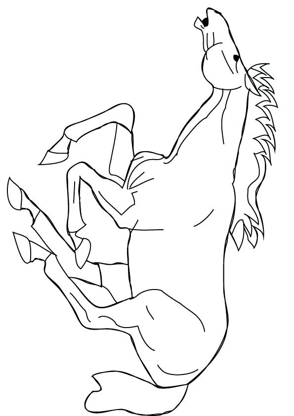 595x842 Free Horse Coloring Pages