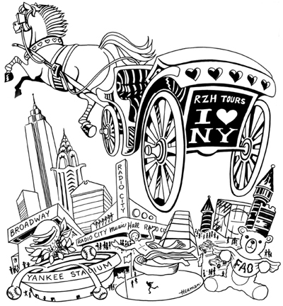 400x432 Drawings Of Horse And Carriage