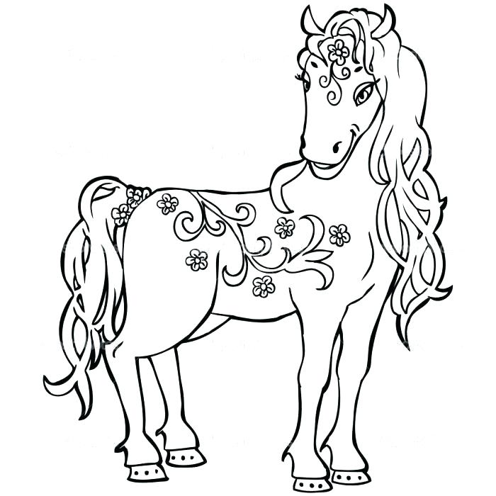 700x700 Horse Coloring Pages Drawing Unique Horse Coloring Pages Ideas