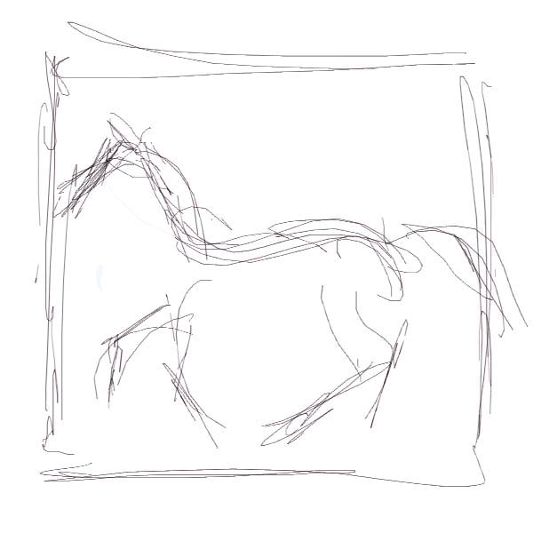 600x600 Draw A Horse