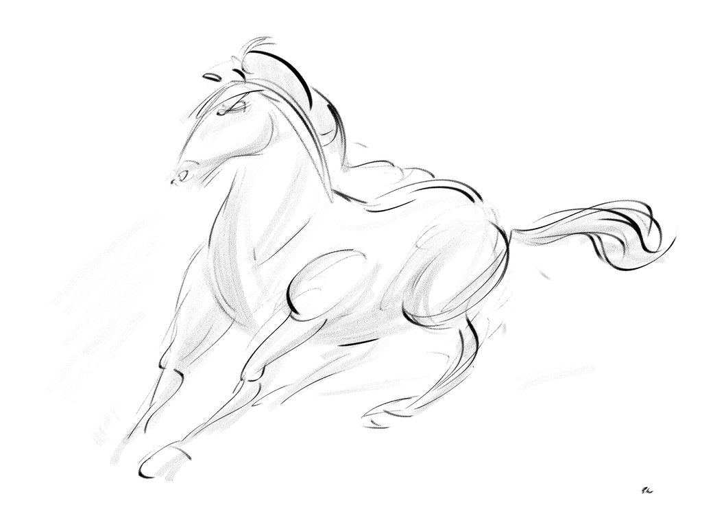 1024x768 Horsess21 By Wabea