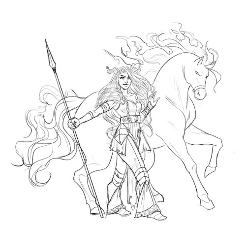 500x459 Horse Draws Tumblr