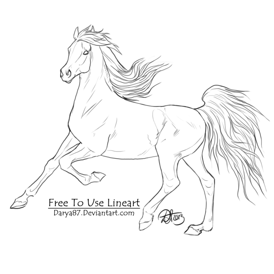 894x894 Free Lineart