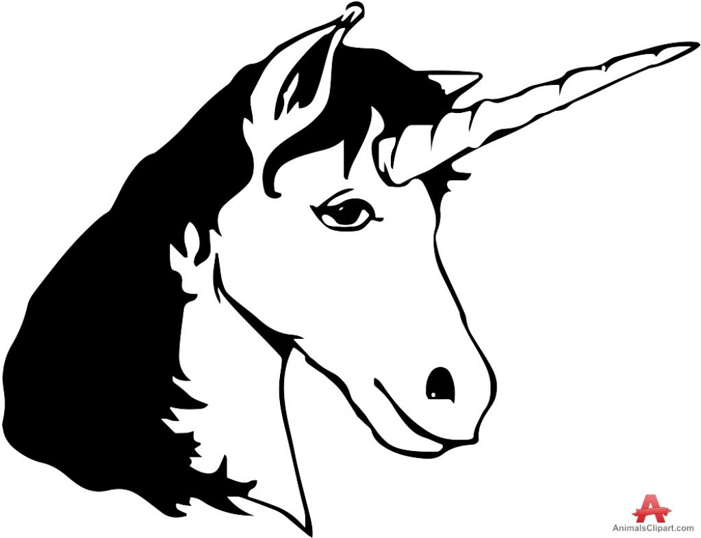 1024x786 Unicorn Outline Outline Drawing Of Unicorn Horse Ee Clipart Design