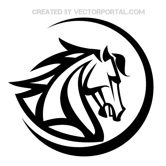 660x660 Horse Head Vectors Download Free Vector Art Amp Graphics