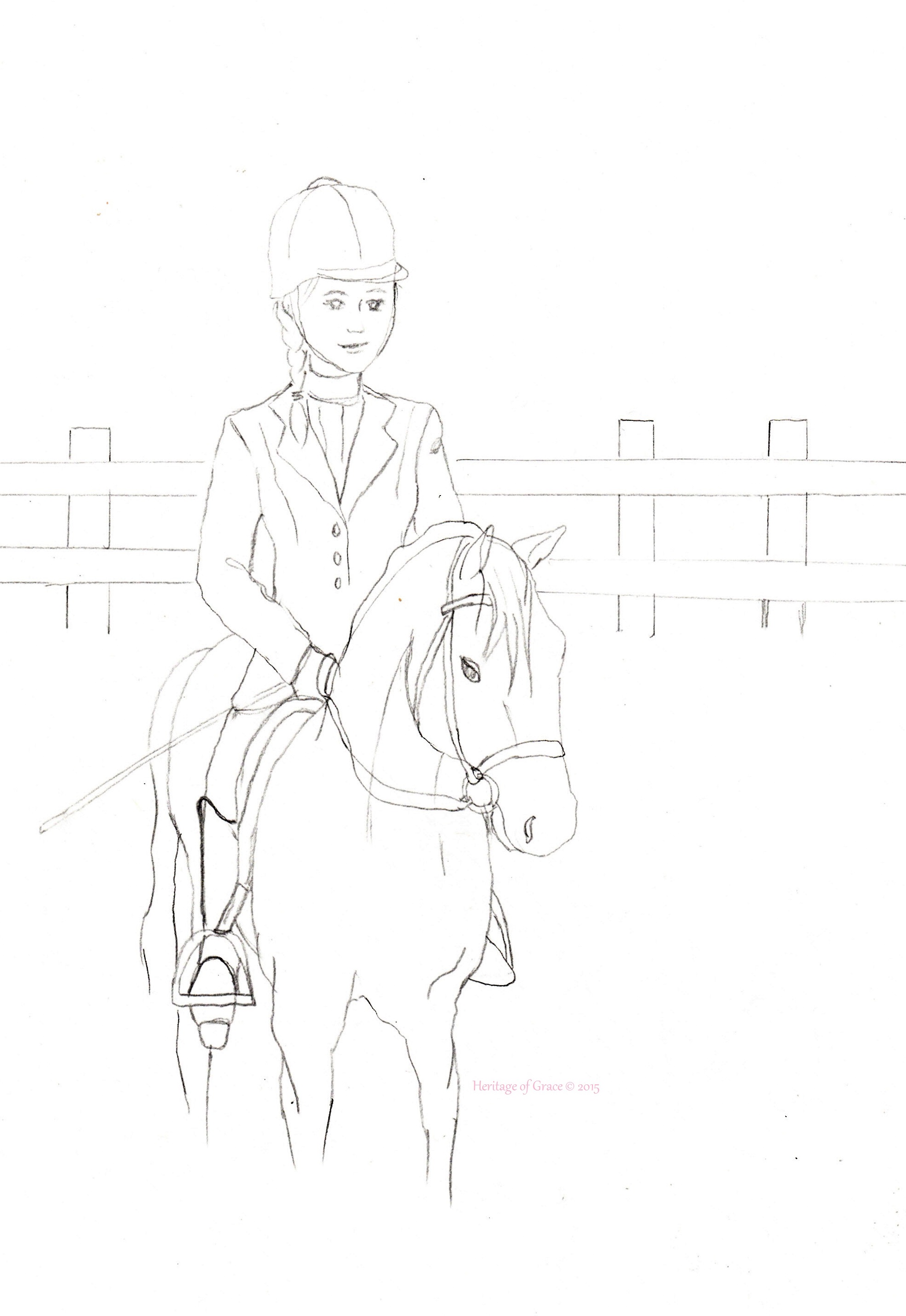 1965x2852 A Collection Of Horse Sketches Apologetics Girl