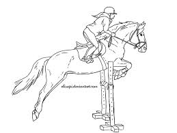 259x195 Drawing Of Horse Jumping
