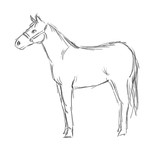 500x500 Don'T Ask Me To Draw A Horse (Part 2)