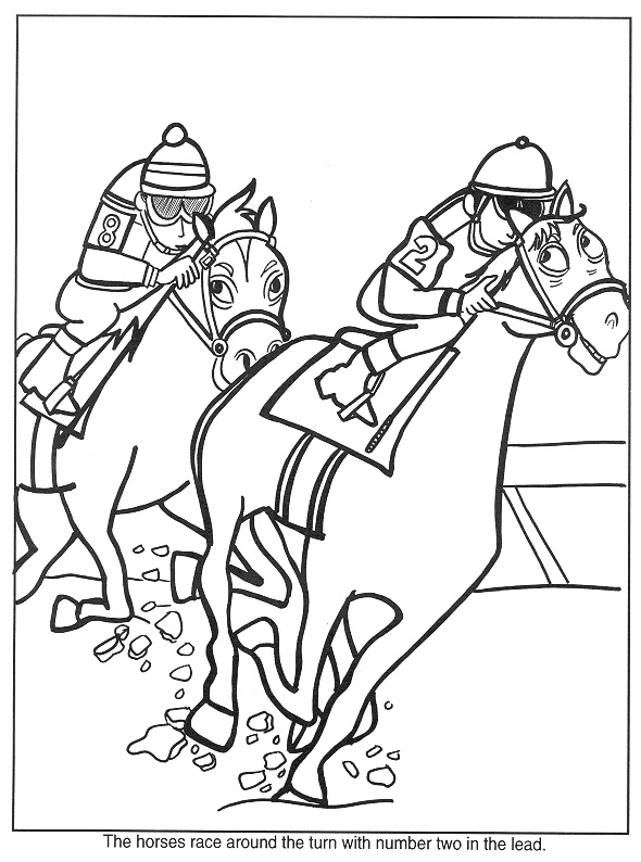 590x794 Horse Coloring Pages