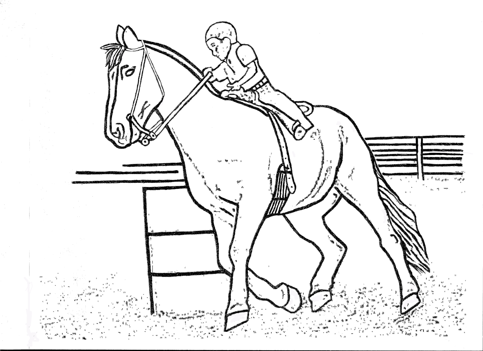 1600x1164 Horse Racing Coloring Pages Print Race Horse Coloring Pages