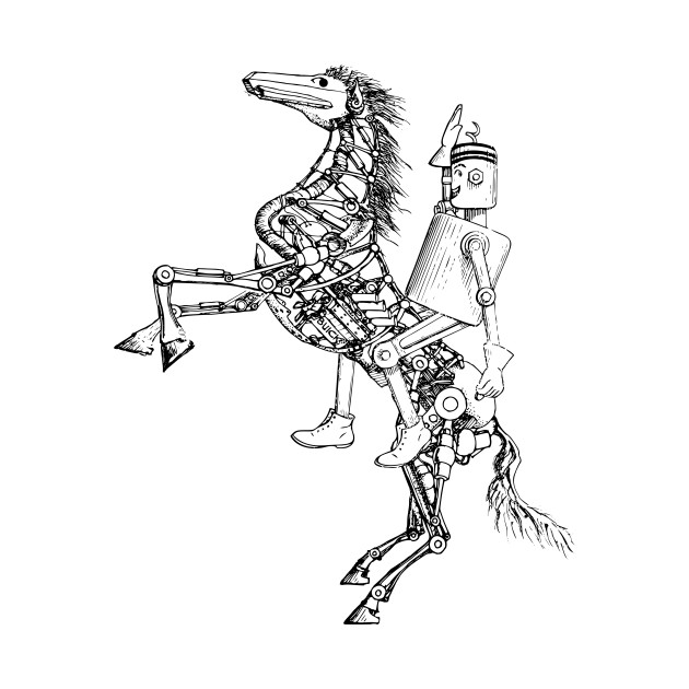630x630 Mechanical Rearing Horse And Rider.