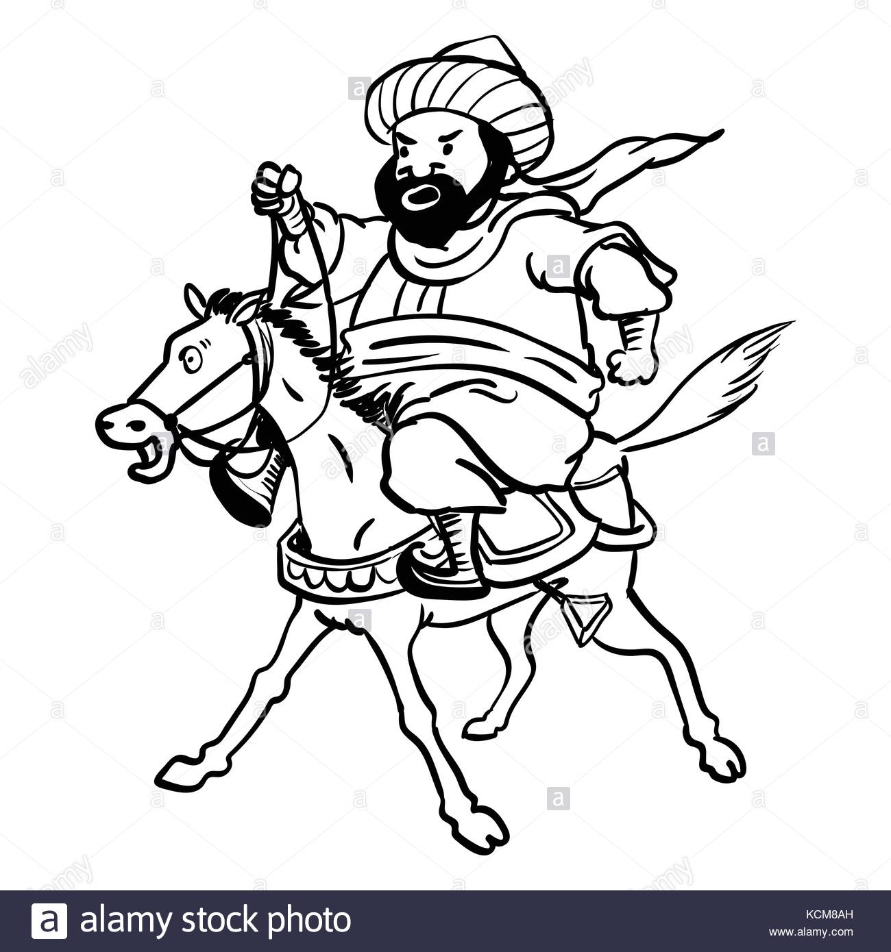 1300x1390 Horse Riding Stock Vector Images