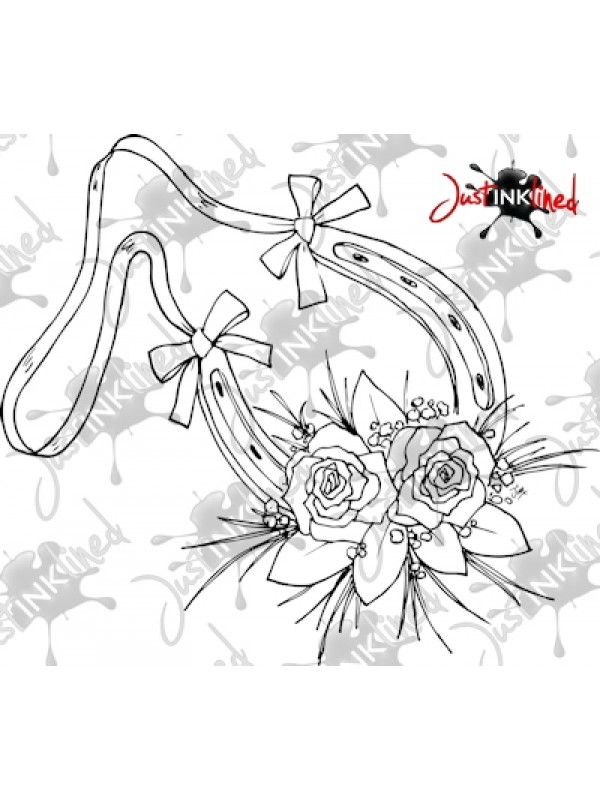 600x800 Stamp Rose Horseshoe