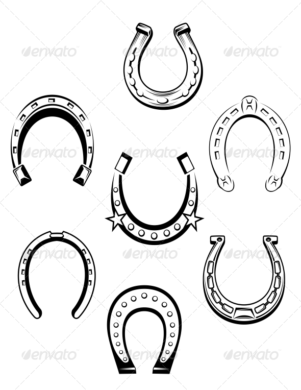 590x764 Horseshoe Sketch